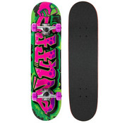 Enuff 29'' (73,7 cm) Enuff Graffiti Mini-Skateboard Grün / Pink