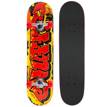 Enuff Enuff Graffiti 7.75" skateboard Yellow / Red