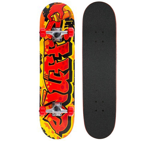 Enuff Skateboard Enuff Graffiti 7,75" Gelb / Rot