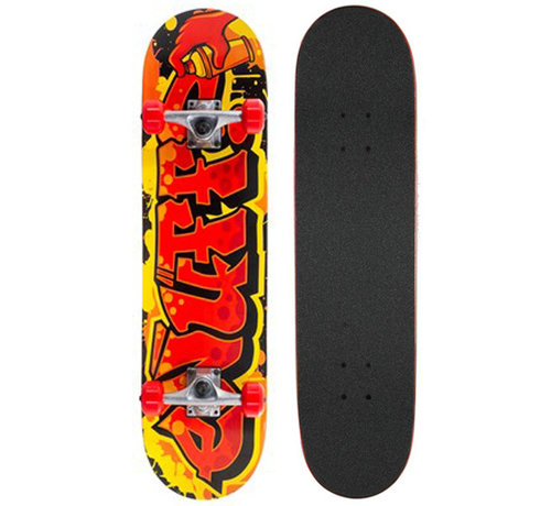 Enuff 29'' (73,7 cm) Enuff Graffiti Mini-Skateboard Gelb / Rot