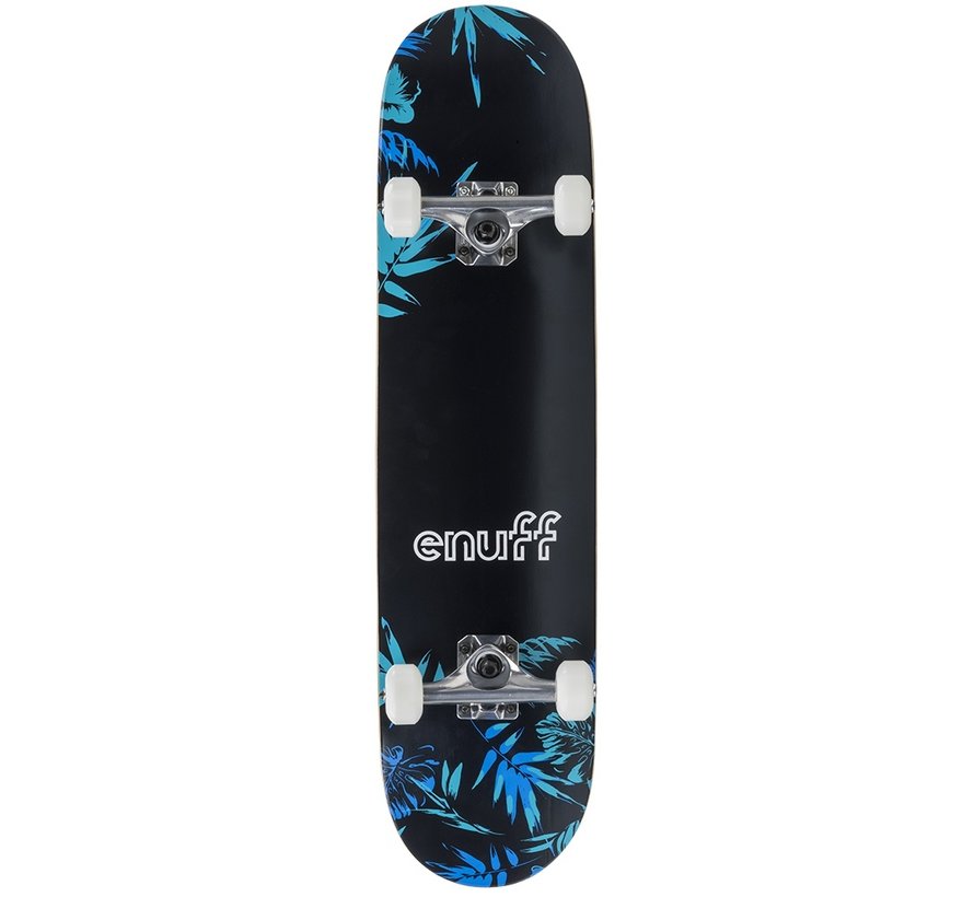 Enuff Floral Skateboard Blau 7,75"