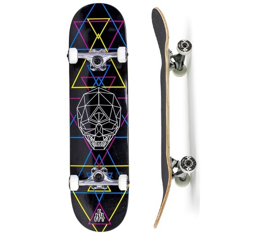 Enuff Enuff Geo Skull Skateboard 8.0 CMYK