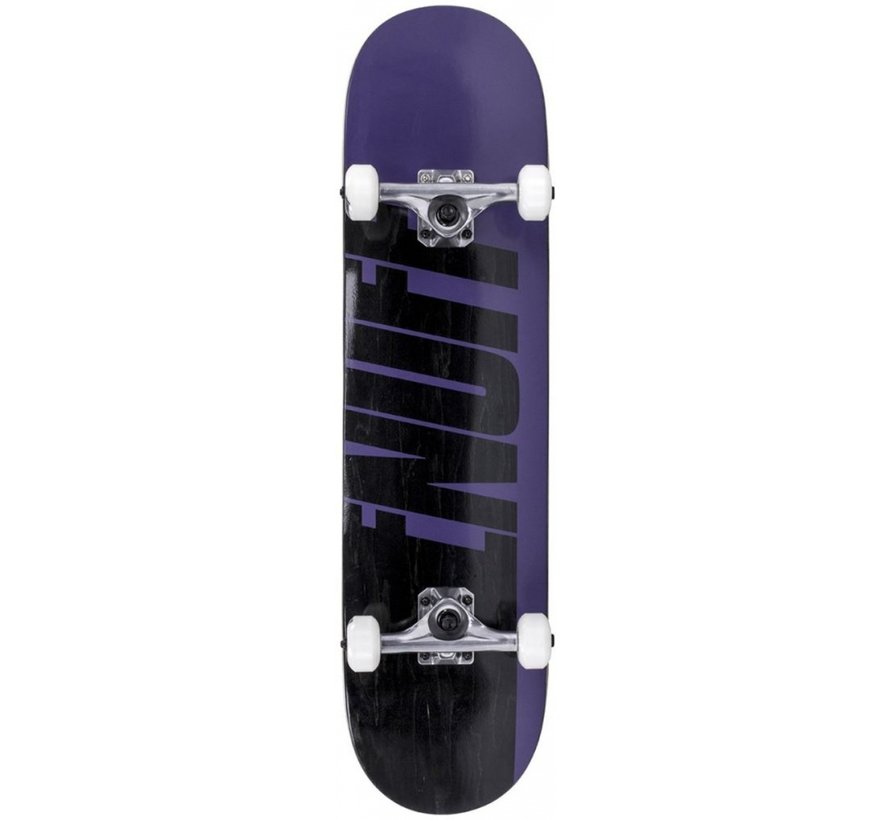 Enuff Half Stain Skateboard Purple