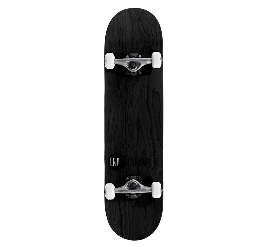 Enuff Logo Stain Skateboard 8.0" Noir