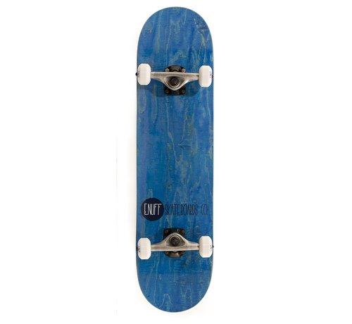 Enuff Enuff Logo Stain Skateboard 8.0" Blau