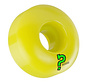 Skateboard wheels yellow 53mm (set of four)