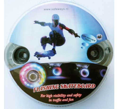 4 pieces light up skateboard wheels