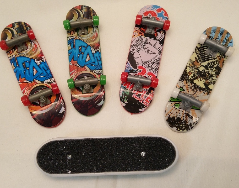 kubiek instant Giet Set van 5 finger skateboards - Streetsurfshop