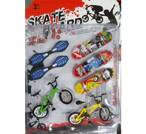 Streetsurfshop vinger toy set 7 stuks