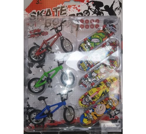 Streetsurfshop Fingerspielzeug-Set 8-tlg