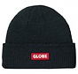 Globe Bar Mütze Schwarz Redlogo