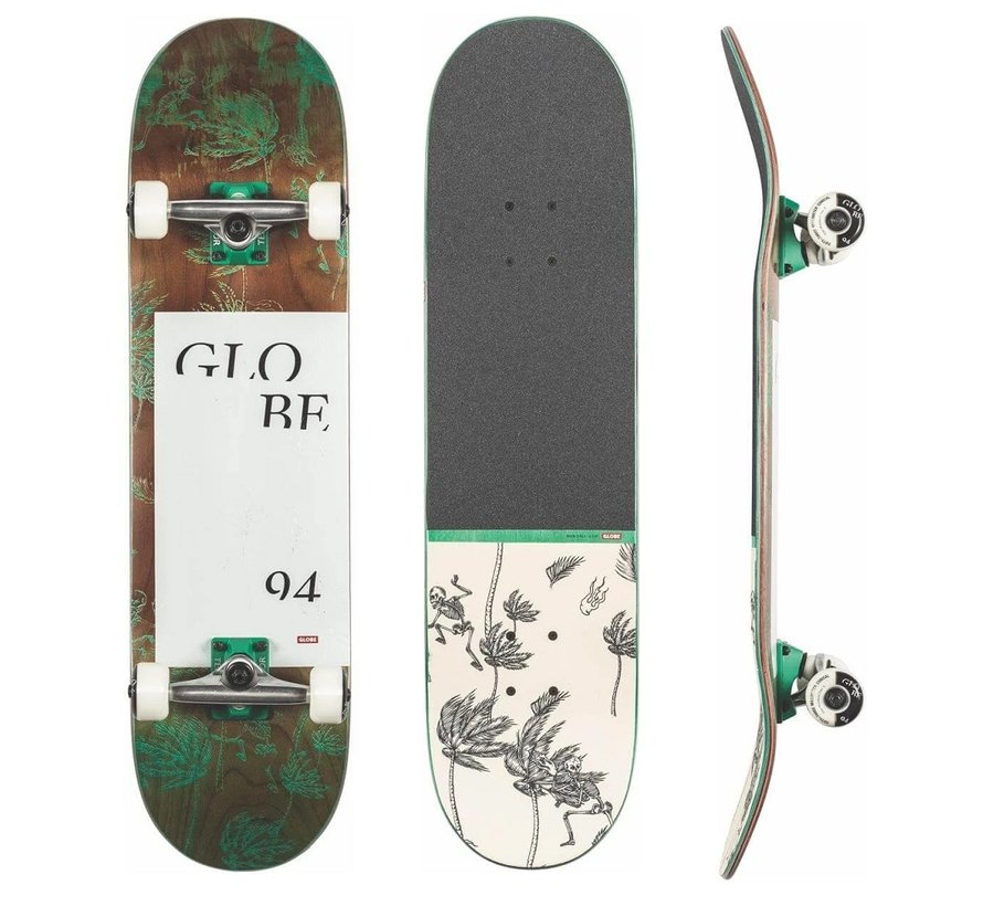 Globe G2 Taifun Skateboard Grün 8.125"