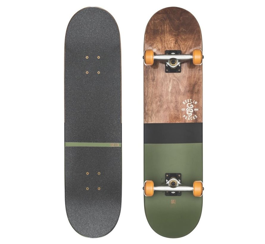 Globe G2 Half Dip Dark Maple - Hunter Green