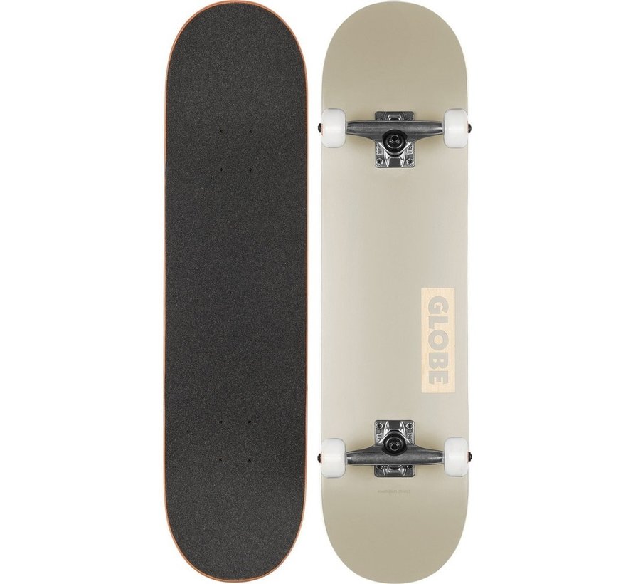 Globe Goodstock Skateboard Blanc Cassé 8.0"