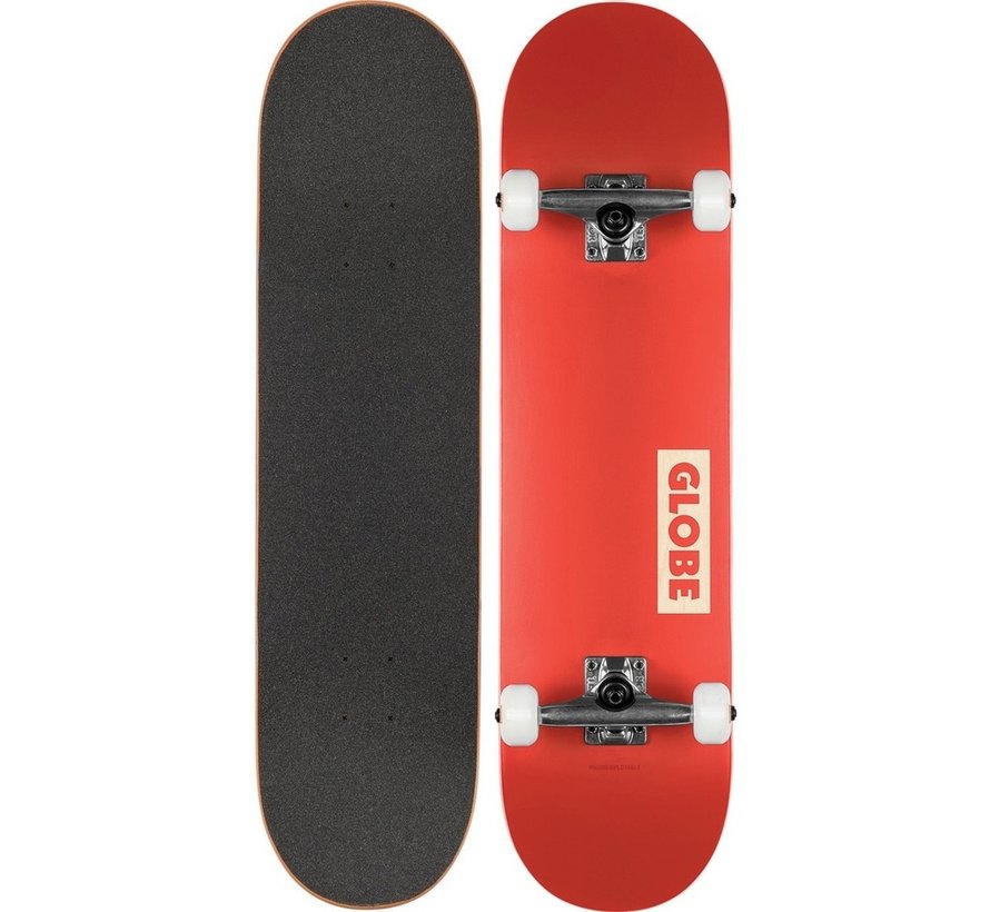 Globe Goodstock Skateboard Rosso 7.75"