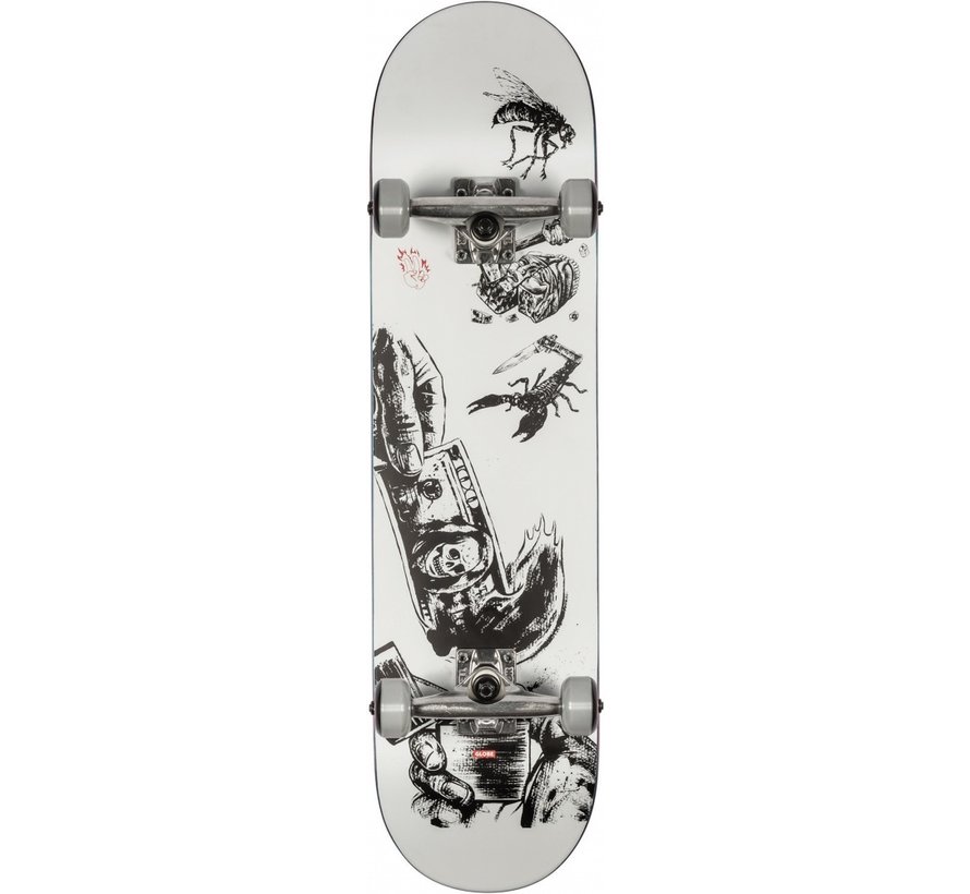 Globe G1 Skateboard completo sulla sfortuna