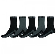 Globe Lot de 5 paires de chaussettes Globe noir/gris