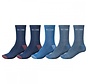 Calzini da squadra Globe Blues, 5 pezzi