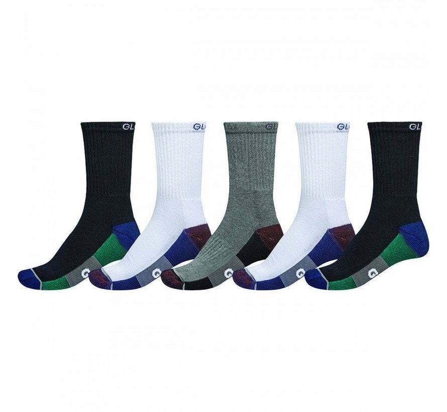 Chaussettes de sport Globe Evan Crew 5 pièces