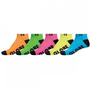 Globe Globe Neon Ankle Sock 5pack