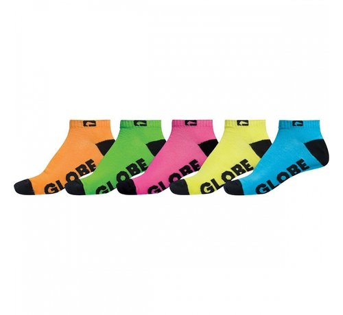 Globe Globe Neon Ankle Sock 5pack