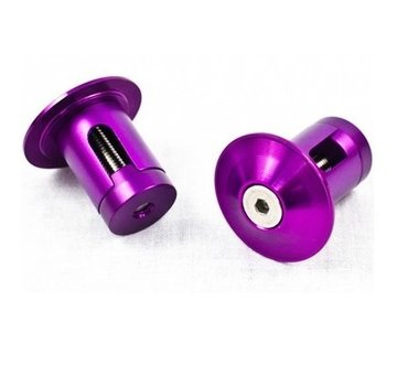 Grit Grit Bar Ends Purple