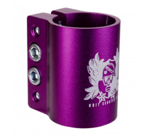 Slamm Scooters Grit Surdimensionné Quad Clamp Violet