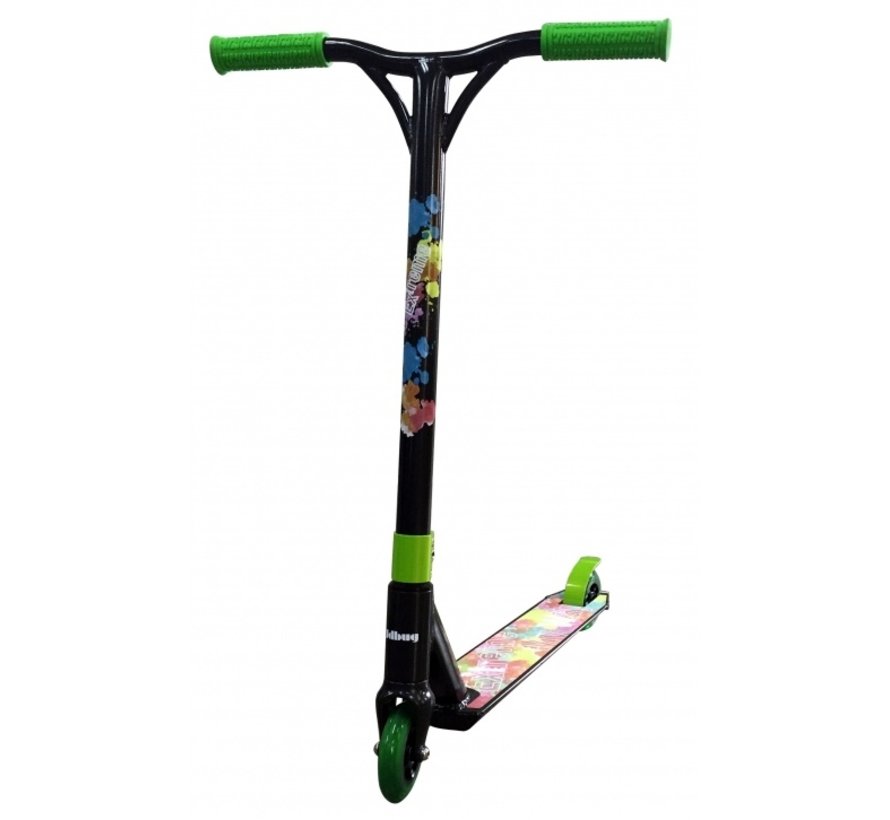 JD Bug MS118BMX stunt scooter black green