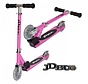 JD Bug Junior children's scooter 120mm pink - MS100