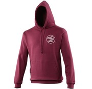 Streetsurfshop Burgundowa bluza z kapturem Streetsurfshop