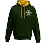 Bluza z kapturem Streetsurfshop Forest Green Gold