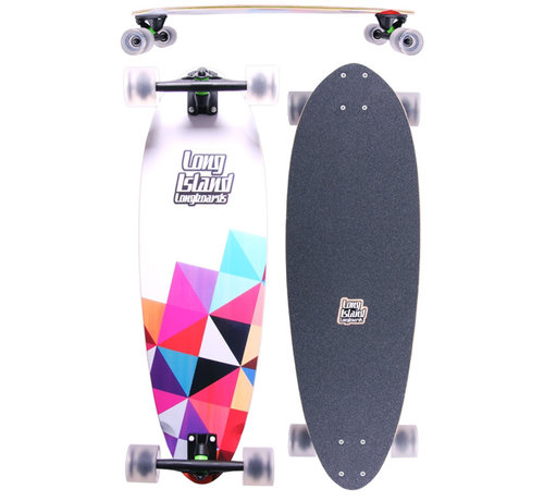 Long Island Kolorowy longboard Long Island Mini 33"