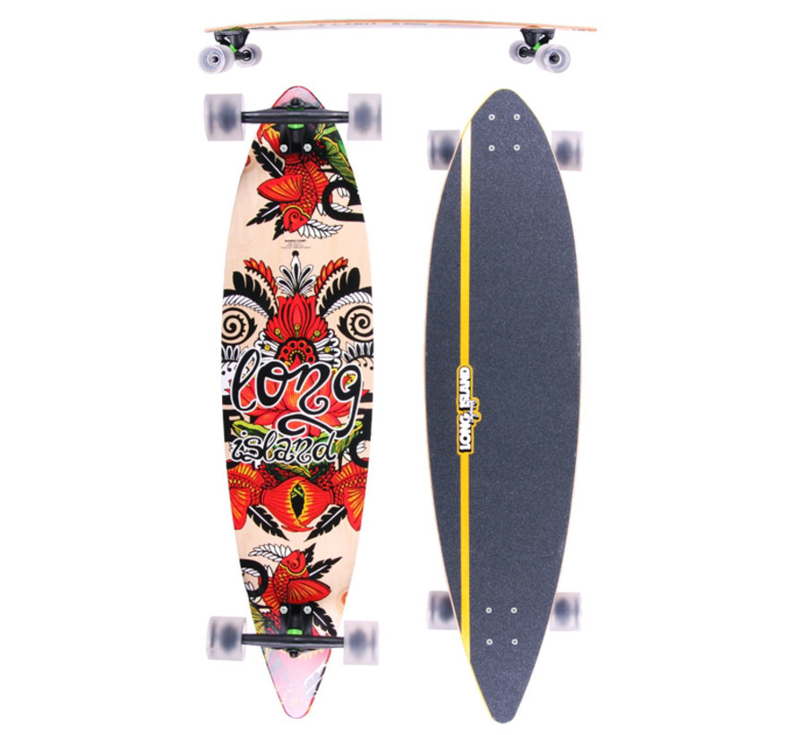 Long Island Hawai Carp pintail longboard