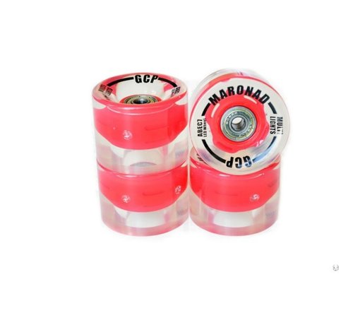 Maronad Maronad Led Penny Wheels Rouge