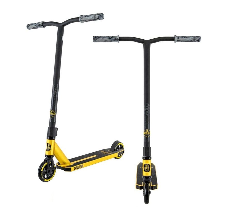 La trottinette freestyle MGP Carve Elite Gold