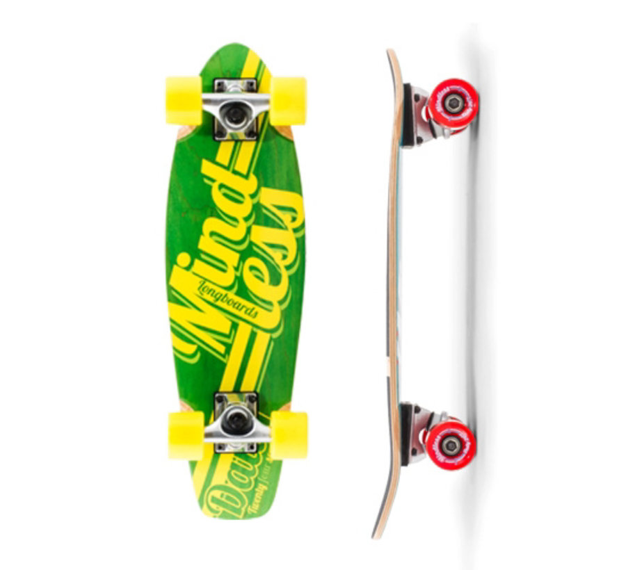 Cruiser board M. Daily Stained Green Yellow