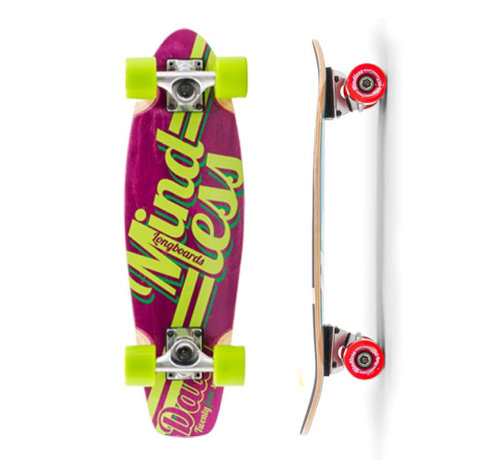 Mindless  Tabla cruiser M. Daily Stained Púrpura Verde