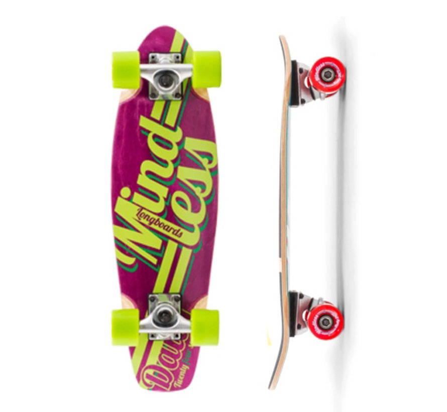 Cruiser board M. Daily Stained Purple Green