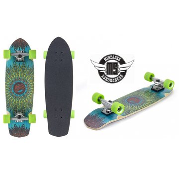 Mindless Kurzboard Cruiser Mindless Mandala Blue