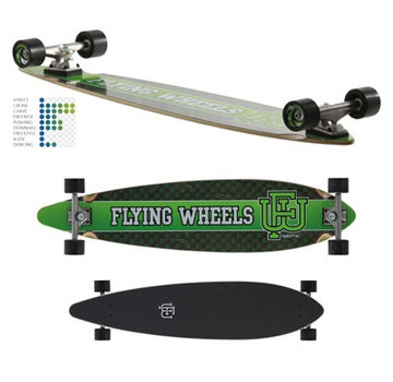 Flying Wheels Flying Wheels Varsity pintail longboard