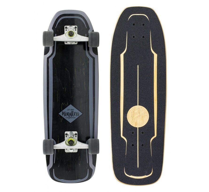 Mindless Surf Skate Black carve board