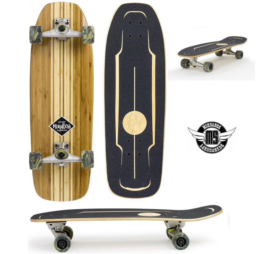 Mindless Surf Skate Bamboo carve board