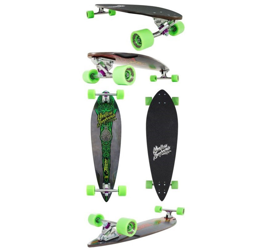 Longboard Mindless Voodoo Jivaro verde