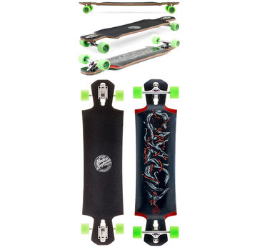 Mindless Longboard Mindless Voodoo Cayuga II nero