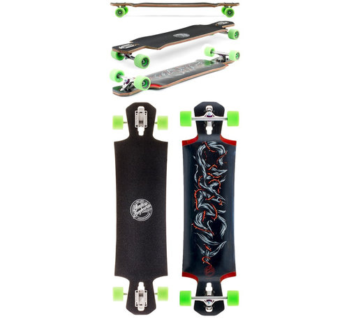 Mindless Longboard Mindless Voodoo Cayuga II nero