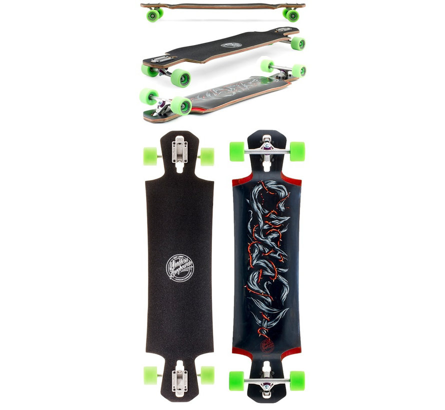 Longboard Mindless Voodoo Cayuga II negro