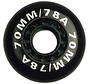 Set of 4 Wheels For Inline Skates 63 x 18 mm 78A