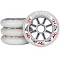 Set 4 Wheels For Inline Skates 100 x 24 mm 85A