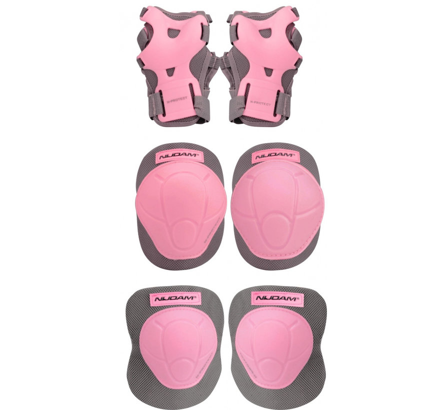 Nijdam Schutzset N-Protect Junior Pink