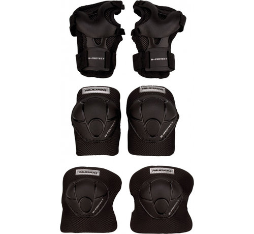 Nijdam  Nijdam Protective Set N-Protect Junior Black